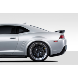 2010-2015 Chevrolet Camaro Duraflex Z28 Look Rear Fender Flares - 2 Piece image - 1