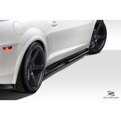 2010-2015 Chevrolet Camaro Duraflex Z28 Look Side Skirt Rocker Panels - 2 Piece image - 3