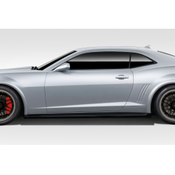 2010-2015 Chevrolet Camaro Duraflex Z28 Look Side Skirt Rocker Panels - 2 Piece image - 1