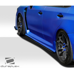 2015-2021 Subaru WRX Duraflex NBR Concept Side Splitters - 2 Piece image - 6