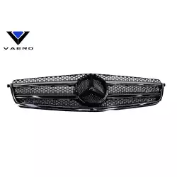 2008-2011 Mercedes C Class W204 C63 Look Conversion Grille and Mounting Accessories - 1 Piece (S) image - 2