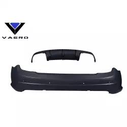 2008-2014 Mercedes C Class W204 C63 V1 Look Rear Bumper ( with PDC ) - 1 Piece (S) image - 11