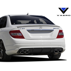 2008-2014 Mercedes C Class W204 Vaero C63 V1 Look Rear Bumper ( with PDC ) - 1 Piece (S) image - 2