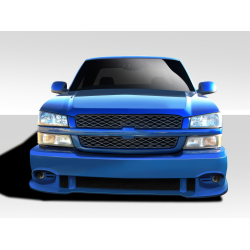 2003-2006 Chevrolet Silverado 2002-2006 Chevrolet Avalanche (without cladding) Duraflex BT-3 Front Bumper - 1 Piece image - 1