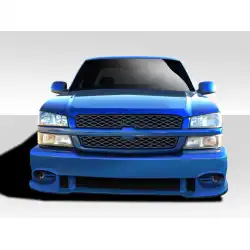 2003-2006 Chevrolet Silverado 2002-2006 Chevrolet Avalanche (without cladding) BT-3 Front Bumper - 1 Piece image - 1