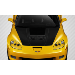 2005-2013 Chevrolet Corvette C6 Carbon Creations Stingray Z Hood - 1 Piece image - 1