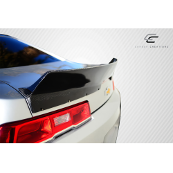 2014-2015 Chevrolet Camaro Carbon Creations GT Concept Rear Wing Trunk Lid Spoiler - 1 Piece image - 5