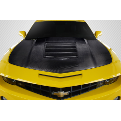 2010-2015 Chevrolet Camaro Carbon Creations GT Concept Hood - 1 Piece image - 1