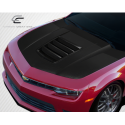 2010-2015 Chevrolet Camaro Carbon Creations GT Concept Hood - 1 Piece image - 2