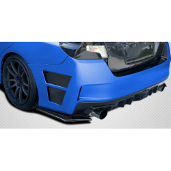 2015-2021 Subaru WRX Carbon Creations NBR Concept Rear Splitters - 2 Piece (S) image - 1