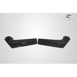 2015-2021 Subaru WRX Carbon Creations NBR Concept Rear Splitters - 2 Piece (S) image - 7