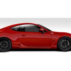 2013-2020 Scion FR-S Toyota 86 Subaru BRZ Duraflex W-1 Side Skirt Rocker Panels - 2 Piece image - 1