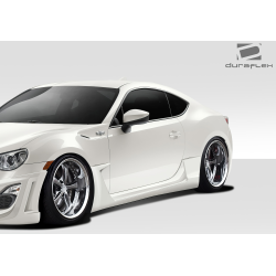 2013-2020 Scion FR-S Toyota 86 Subaru BRZ Duraflex W-1 Side Skirt Rocker Panels - 2 Piece image - 3