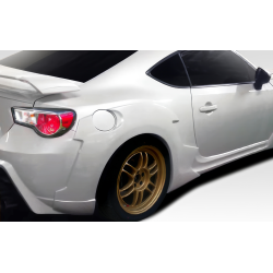2013-2020 Scion FR-S Toyota 86 Subaru BRZ Duraflex W-1 Rear Fender Flares - 2 Piece image - 1