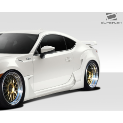 2013-2020 Scion FR-S Toyota 86 Subaru BRZ Duraflex W-1 Rear Fender Flares - 2 Piece image - 3