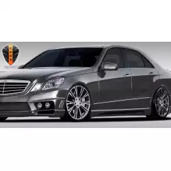 2010-2016 Mercedes E Class W212 Eros Version 1 Side Skirts Rocker Panels - 2 Piece image - 13