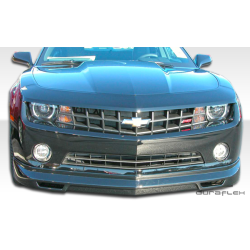 2010-2013 Chevrolet Camaro V6 Duraflex Racer Front Lip Under Spoiler Air Dam - 1 Piece image - 3