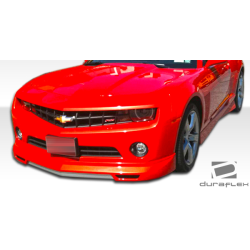2010-2013 Chevrolet Camaro V6 Duraflex Racer Front Lip Under Spoiler Air Dam - 1 Piece image - 4