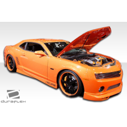 2010-2013 Chevrolet Camaro V6 Duraflex Racer Front Lip Under Spoiler Air Dam - 1 Piece image - 7