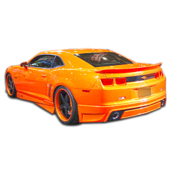 2010-2013 Chevrolet Camaro V6 Duraflex Racer Rear Lip Under Spoiler Air Dam - 1 Piece image - 1