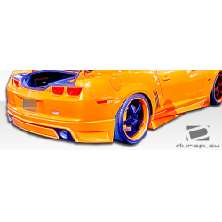 2010-2013 Chevrolet Camaro V6 Duraflex Racer Rear Lip Under Spoiler Air Dam - 1 Piece image - 4