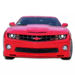 2010-2013 Chevrolet Camaro V8 Racer Front Lip Under Spoiler Air Dam - 1 Piece image - 6