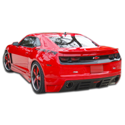 2010-2013 Chevrolet Camaro V8 Duraflex Racer Rear Lip Under Spoiler Air Dam - 1 Piece image - 1