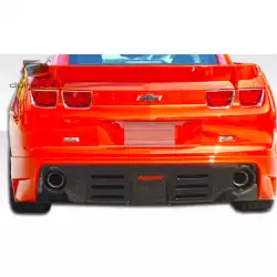 2010-2013 Chevrolet Camaro V8 Racer Rear Lip Under Spoiler Air Dam - 1 Piece image - 12