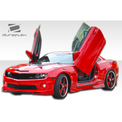 2010-2015 Chevrolet Camaro Duraflex Racer Side Skirts Rocker Panels - 2 Piece image - 6