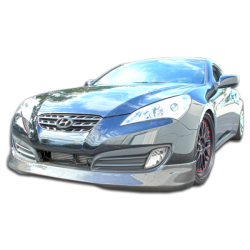 2010-2012 Hyundai Genesis Coupe 2DR Carbon Creations MS-R Front Lip Under Spoiler Air Dam - 1 Piece image - 1