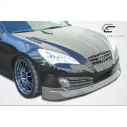 2010-2012 Hyundai Genesis Coupe 2DR MS-R Front Lip Under Spoiler Air Dam - 1 Piece image - 2