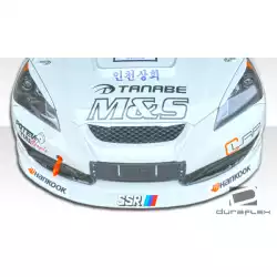 2010-2012 Hyundai Genesis Coupe 2DR MS-R Front Lip Under Spoiler Air Dam - 1 Piece image - 15