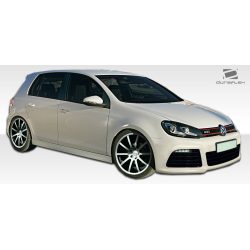 2010-2014 Volkswagen Golf GTI Jetta Sportwagen Duraflex R Look Front Bumper - 1 Piece image - 4