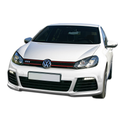 2010-2014 Volkswagen Golf GTI Jetta Sportwagen Duraflex R Look Front Bumper - 1 Piece image - 1