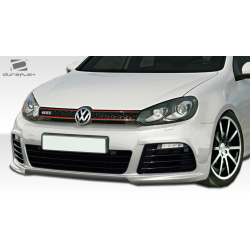 2010-2014 Volkswagen Golf GTI Jetta Sportwagen Duraflex R Look Front Bumper - 1 Piece image - 3