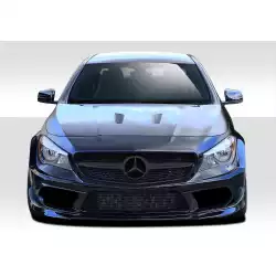 2014-2015 Mercedes CLA Class Black Series Look Wide Body Front Bumper - 7 Piece image - 7