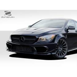 2014-2015 Mercedes CLA Class Duraflex Black Series Look Wide Body Front Bumper - 7 Piece image - 4