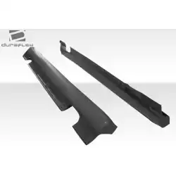 2014-2015 Mercedes CLA Class Black Series Look Wide Body Side Skirt Rocker Panels -2 Piece image - 15
