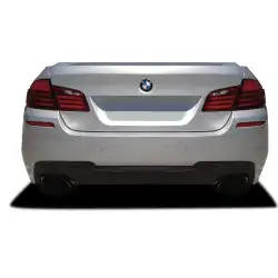 2011-2016 BMW 5 Series 550i F10 4DR M Sport Look Rear Bumper ( with PDC ) - 2 Piece image - 3