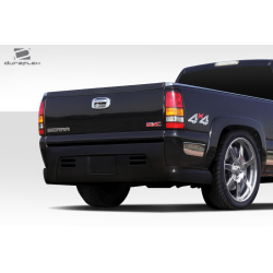 1999-2006 Chevrolet Silverado / 03-06 GMC Sierra Duraflex BT-1 Rear Bumper - 1 Piece image - 3