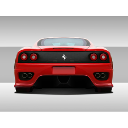 1999-2004 Ferrari 360 Modena Eros Version 1 Rear Bumper - 1 Piece image - 1