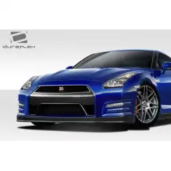 2009-2016 Nissan GT-R R35 OEM Facelift Look Conversion Front Bumper - 1 Piece (S) image - 9