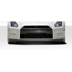 2009-2016 Nissan GT-R R35 Duraflex OEM Facelift Look Conversion Front Lip Under Air Dam Spoiler- 2 Piece image - 1