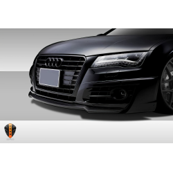 2012-2015 Audi A7 C7 Eros Version 1 Front Lip Under Air Dam Spoiler - 1 Piece image - 3