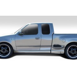 1997-2003 Ford F-150 2DR Extended Cab Flareside Duraflex BT-1 Side Skirts Rocker Panels - 4 Piece image - 1
