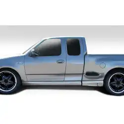 1997-2003 Ford F-150 2DR Extended Cab Flareside BT-1 Side Skirts Rocker Panels - 4 Piece image - 1