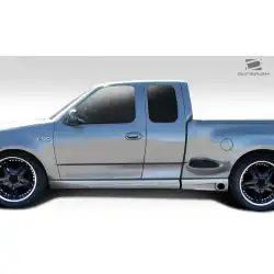1997-2003 Ford F-150 2DR Extended Cab Flareside BT-1 Side Skirts Rocker Panels - 4 Piece image - 9