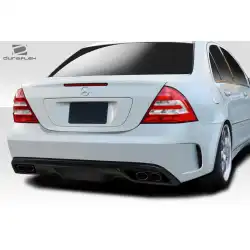 2001-2007 Mercedes C Class W203 Black Series Look Rear Bumper - 1 Piece image - 7