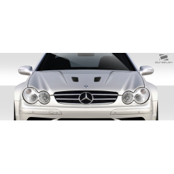 2003-2009 Mercedes CLK W209 Duraflex Black Series Look Hood - 1 Piece image - 3