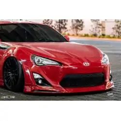 2013-2016 Scion FR-S Modellista Look Front Lip Under Air Dam Spoiler - 3 Piece image - 11
